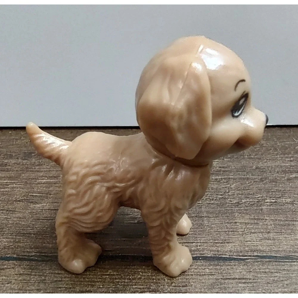 Barbie Squirt Puppy Golden Retriever Pet Toy Dog Replacement Animal Z30